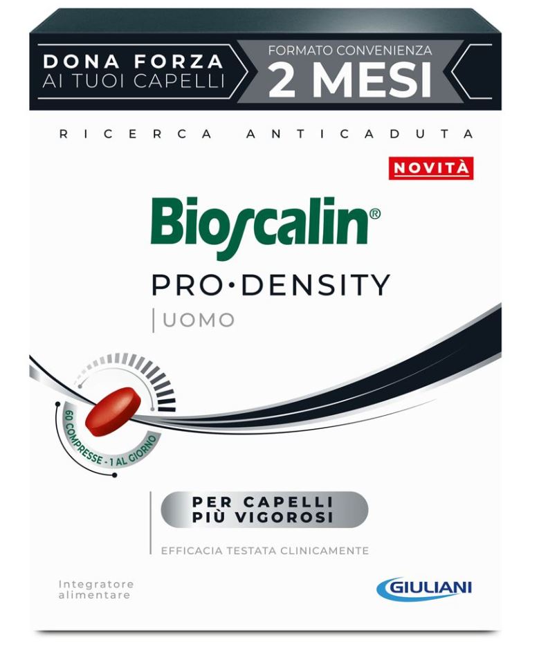 BIOSCALIN PRO DENSITY UOMO 60 COMPRESSE - farmaciabianca.it