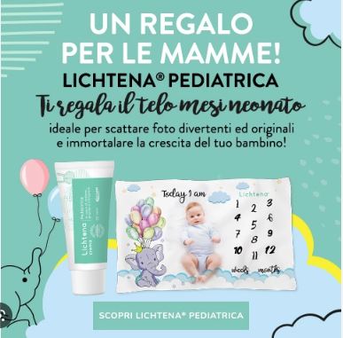 LICHTENA PEDIATRICA CREMA 50 ML + Telo mesi in regalo - farmaciabianca.it