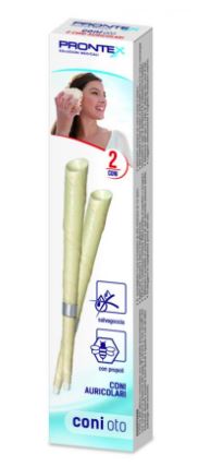 PRONTEX CONO OTOLOGICO 2 PEZZI - farmaciabianca.it