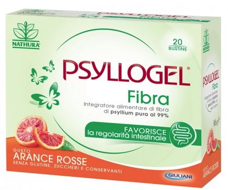 PSYLLOGEL FIBRA ARANCE ROSSE 20 BUSTINE - farmaciabianca.it