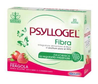PSYLLOGEL FIBRA FRAGOLA 20 BUSTINE - farmaciabianca.it