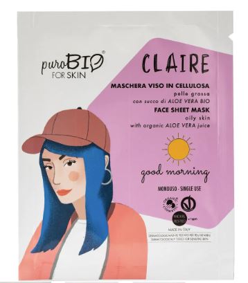 PUROBIO FS CLAIRE MASCHERA16 TESSUTO GOOD MORNING - farmaciabianca.it