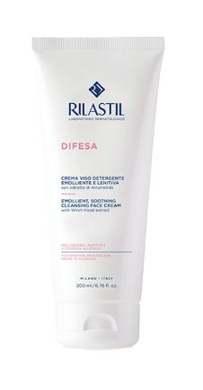 RILASTIL DIFESA CREMA VISO DETERGENTE EMOLLIENTE E LENITIVA 200 ML - farmaciabianca.it