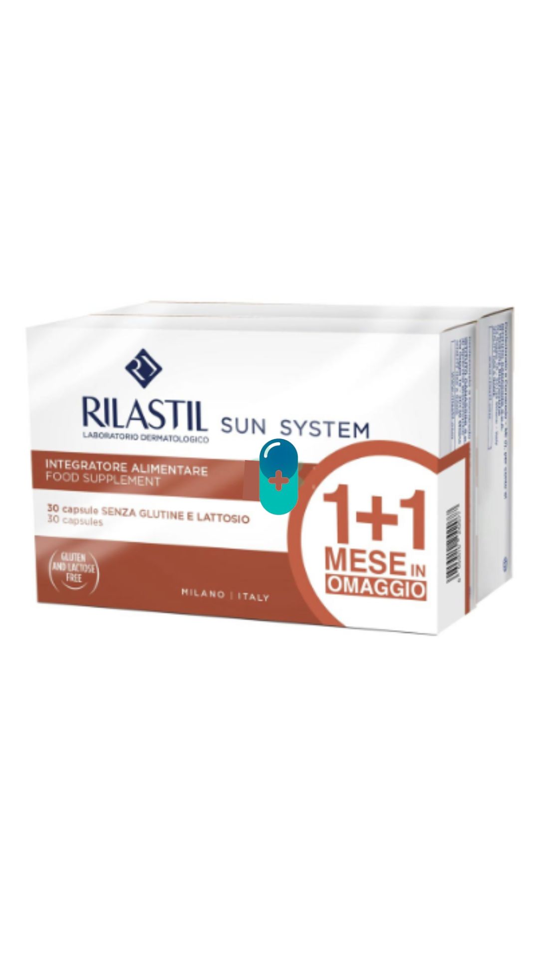 RILASTIL SUN SYSTEM CAPSULE 1+1 30 CAPSULE + 30 CAPSULE - farmaciabianca.it