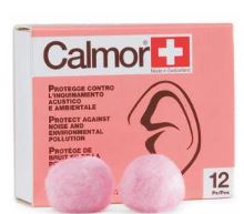 TAPPO AURICOLARE ANTISUONO IN CERA NATURALE CALMOR 12 PEZZI CODICE ARTICOLO 22038 - farmaciabianca.it