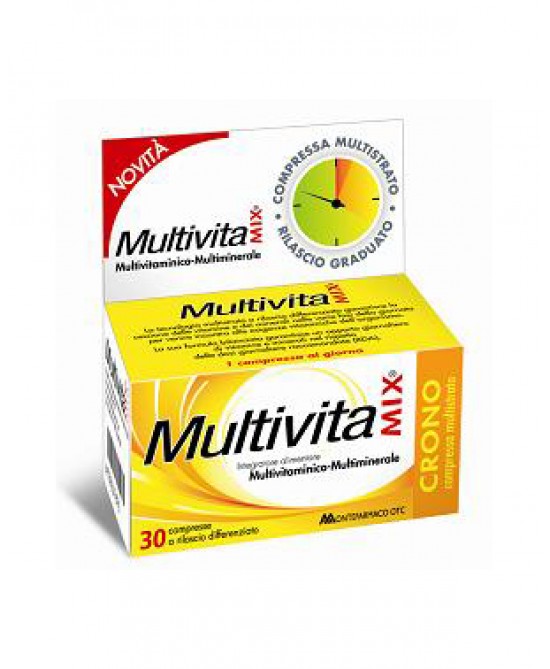 MULTIVITAMIX CRONO 30 COMPRESSE - farmaciabianca.it