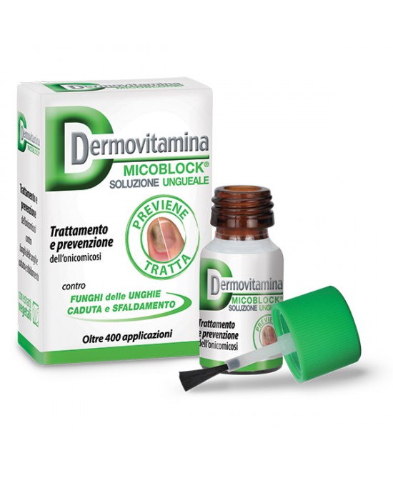 DERMOVITAMINA MICOBLOCK 3 IN 1 ONICOMICOSI SOLUZIONE UNGUEALE 7 ML - farmaciabianca.it