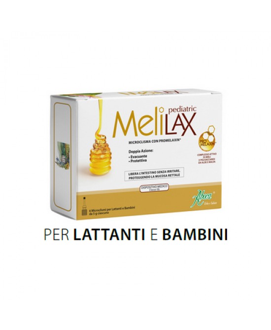 MELILAX PEDIATRIC MICROCLISMI 6 PEZZI 5 G - farmaciabianca.it