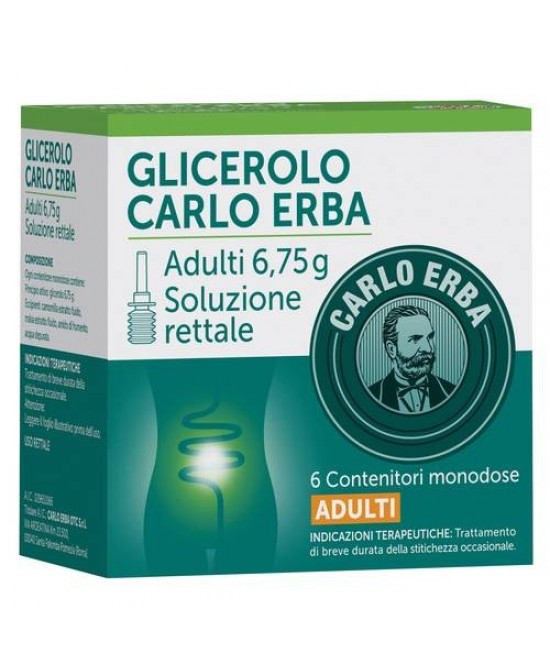 GLICEROLO*AD 6CONT 6,75G - farmaciabianca.it