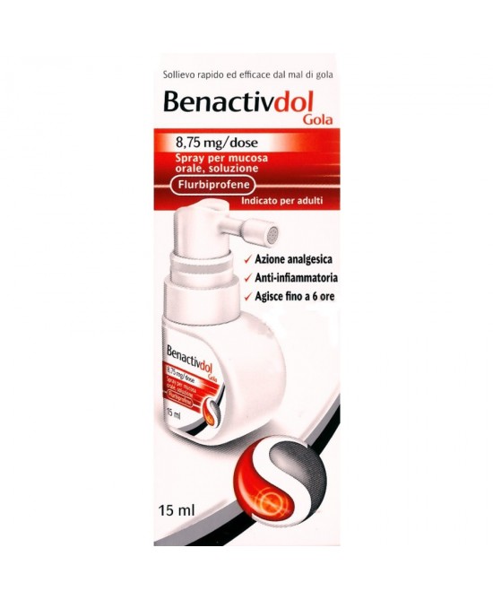 BENACTIVDOL GOLA*SPRAY15ML8,75 - farmaciabianca.it