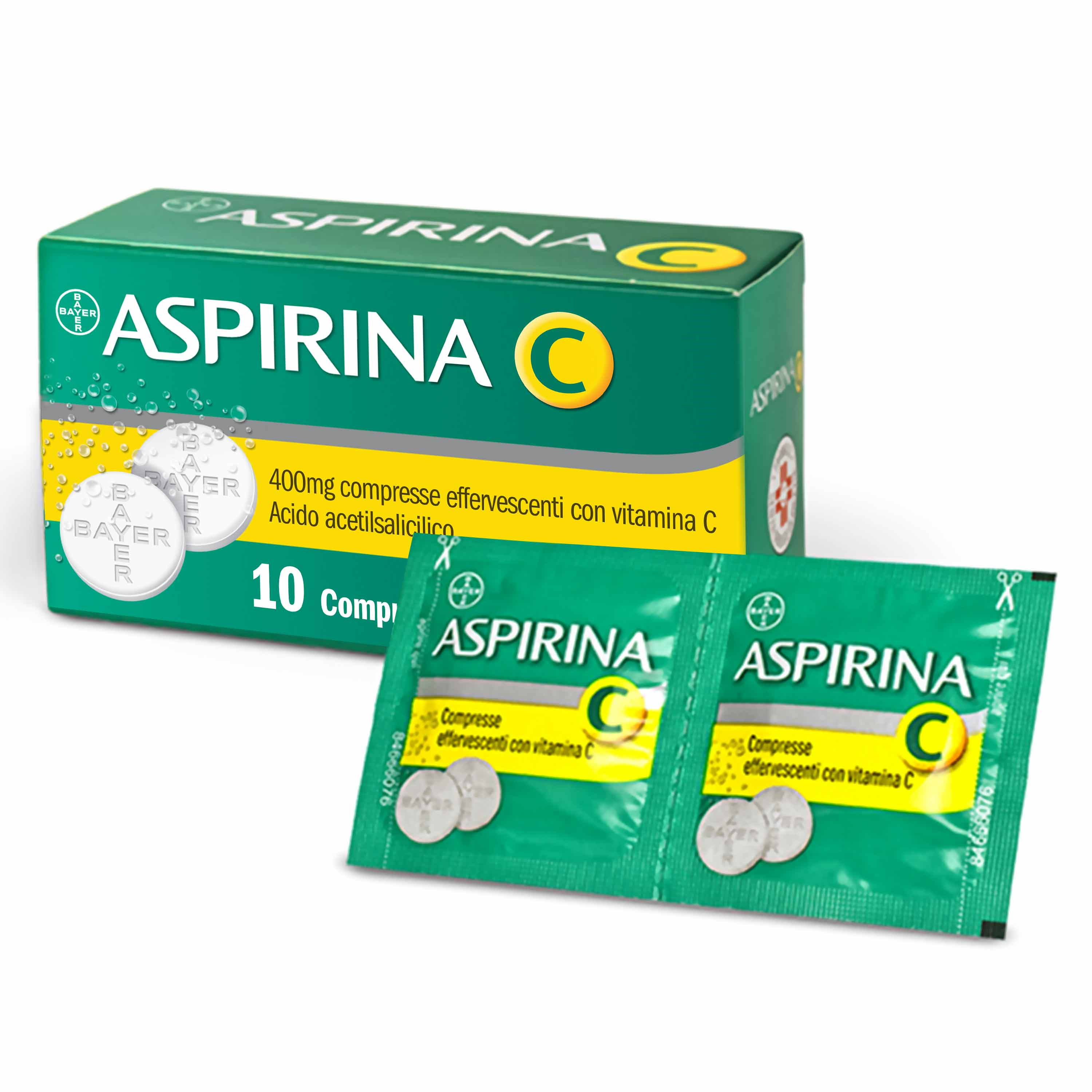 ASPIRINA C*10CPR EFF 400+240MG - farmaciabianca.it