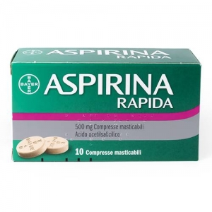 ASPIRINA RAPIDA*10CPRMAST500MG - farmaciabianca.it