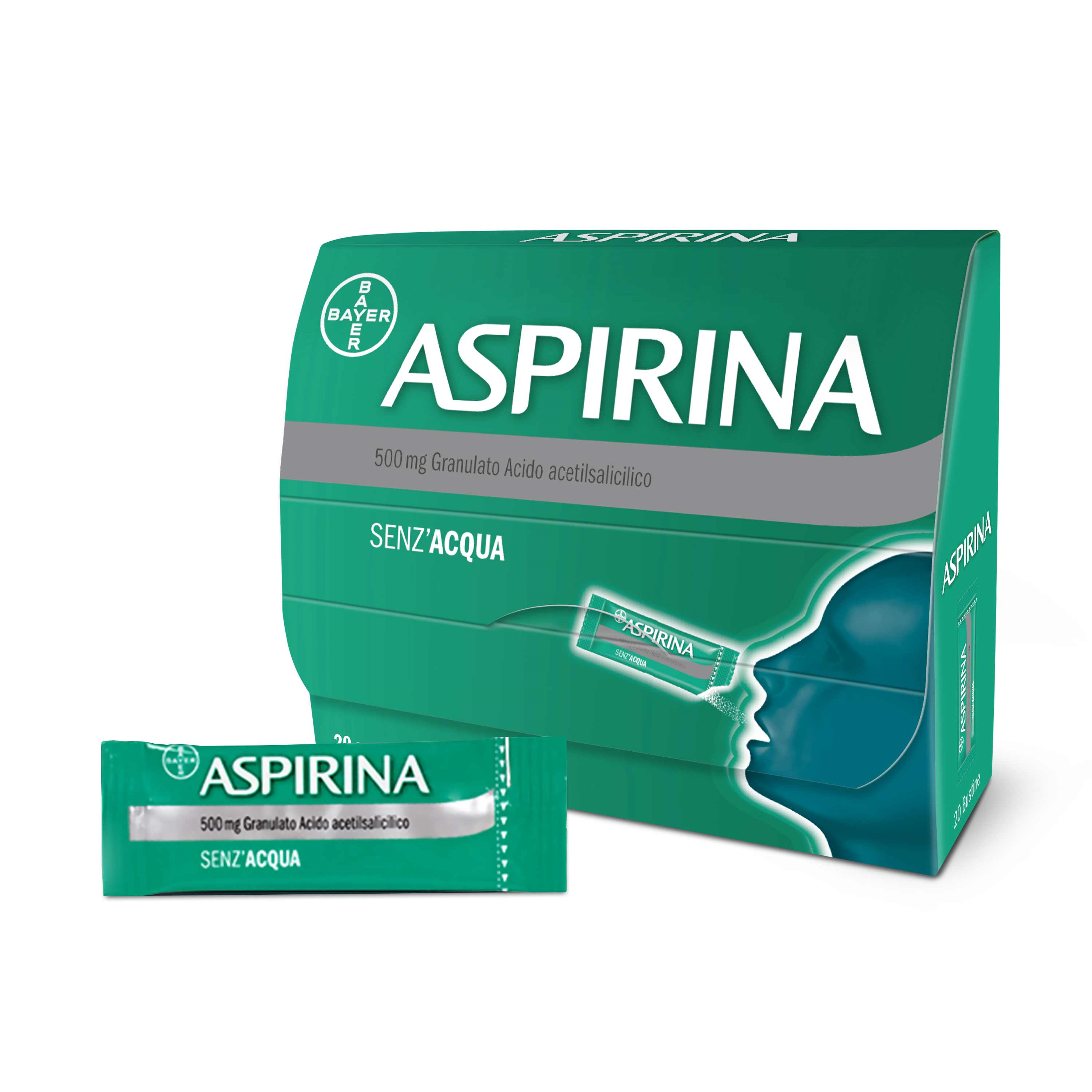 ASPIRINA*OS GRAT 20BUST 500MG - farmaciabianca.it