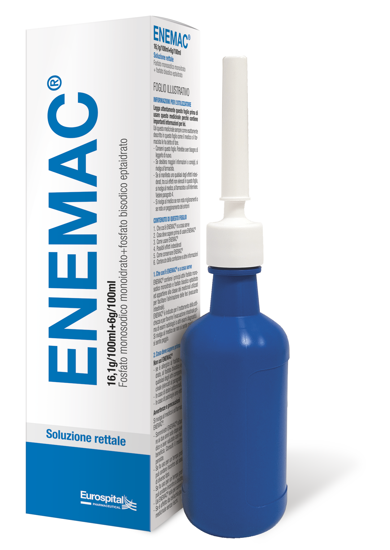 ENEMAC*FL 130ML 16,1+6/100ML - farmaciabianca.it
