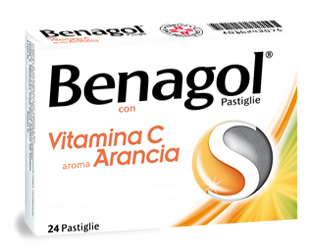 BENAGOL VIT C*24PAST ARANCIA - farmaciabianca.it