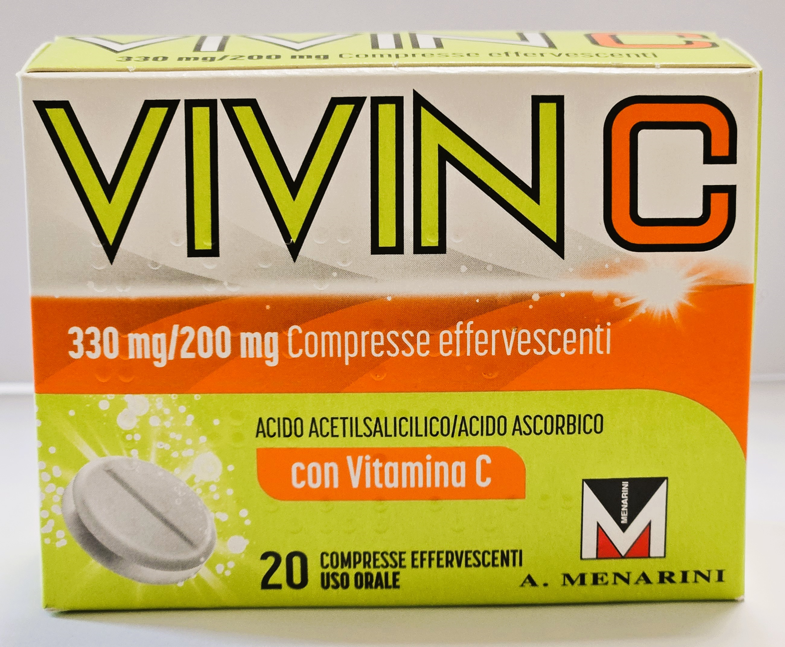 VIVIN C*20CPR EFF 330MG+200MG - farmaciabianca.it