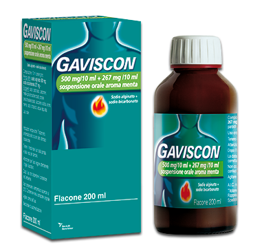 GAVISCON*OS 500+267MG/10ML MEN - farmaciabianca.it