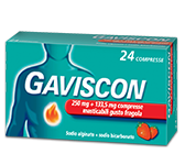 GAVISCON*24CPR FRAG250+133,5MG - farmaciabianca.it