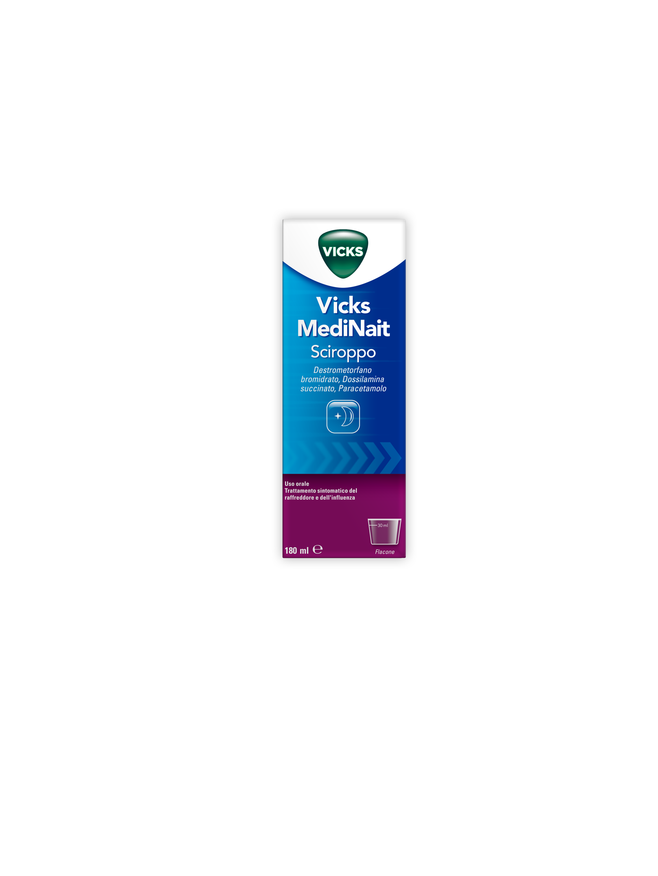 VICKS MEDINAIT*SCIR 180ML - farmaciabianca.it