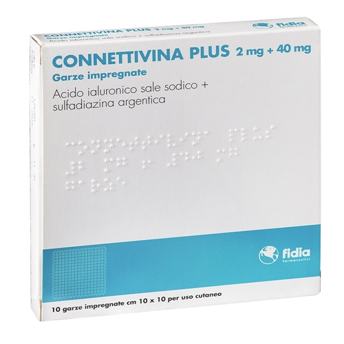 CONNETTIVINA PLUS*10GARZE10x10 - farmaciabianca.it