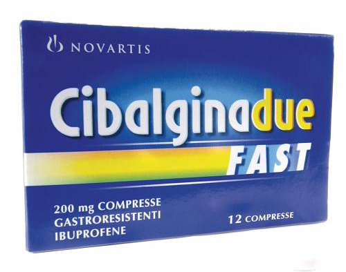 CIBALGINA DUE FAST*12CPR 200MG - farmaciabianca.it