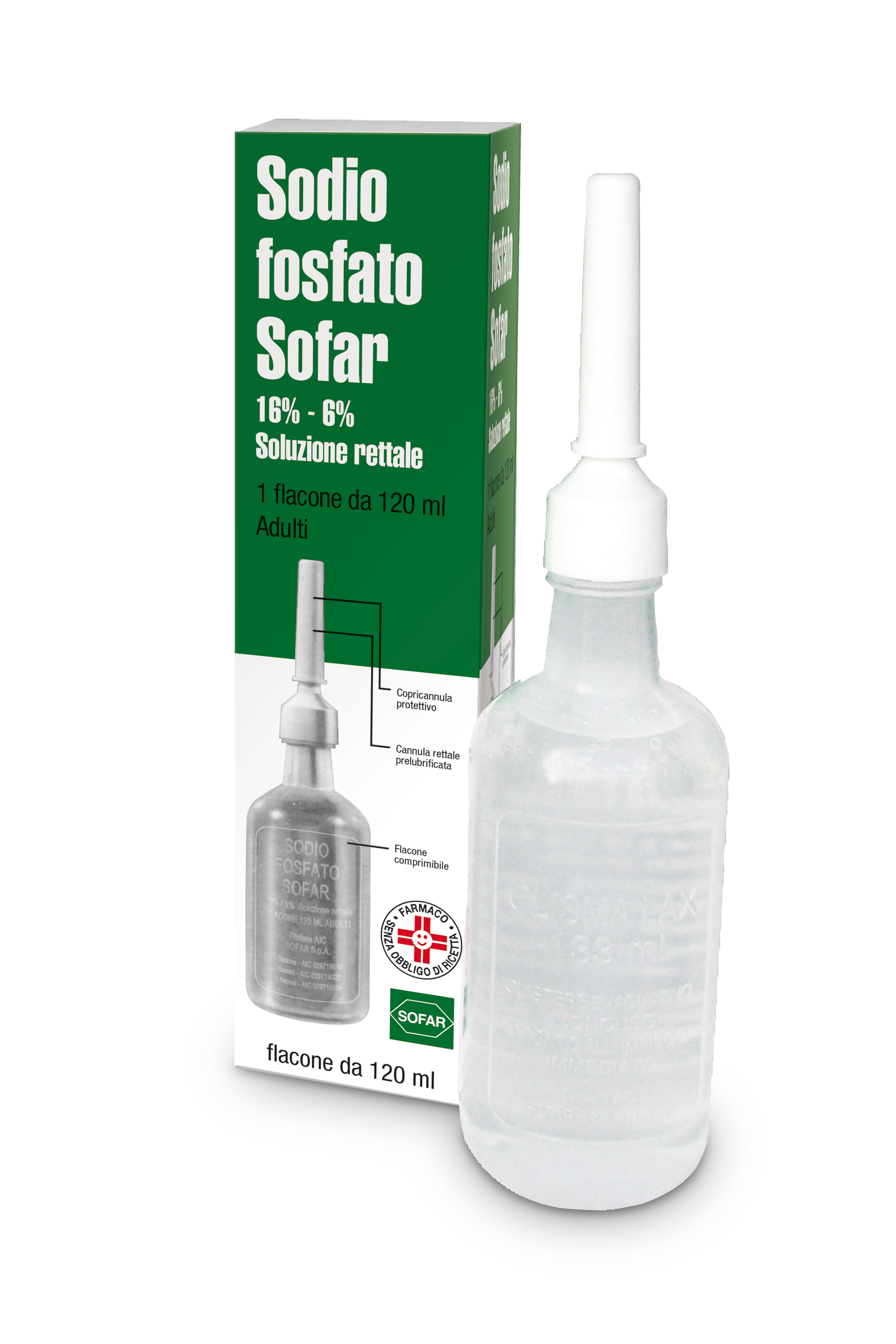 SODIO FOSFATO ALFA*RETT 120ML - farmaciabianca.it