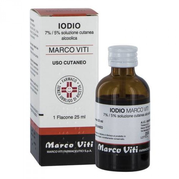 IODIO SOL ALCO I MV*25ML - farmaciabianca.it