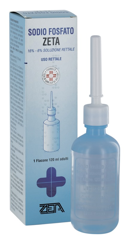 SODIO FOSFATO ZETA*RETT 120ML - farmaciabianca.it