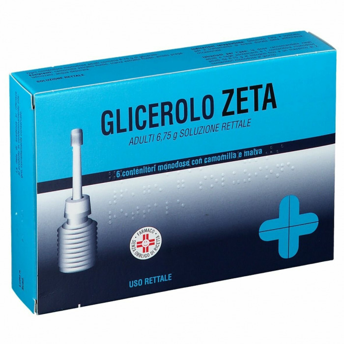 GLICEROLO ZETA*6CONT 6,75G CAM - farmaciabianca.it