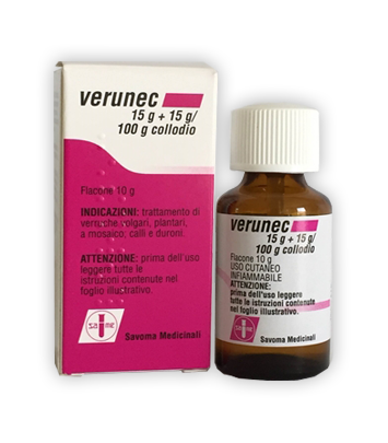 VERUNEC*FL 15G+15G/100G COLLOD - farmaciabianca.it