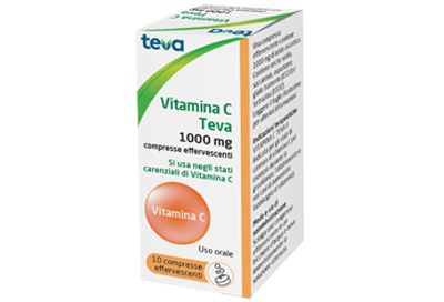 VITAMINA C TEVA*10CPR EFF 1G - farmaciabianca.it