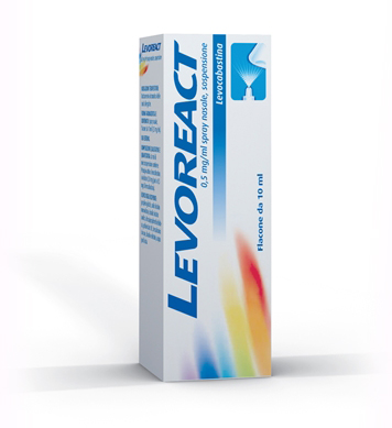 LEVOREACT*SPRAY NAS 10ML 0,5MG - farmaciabianca.it