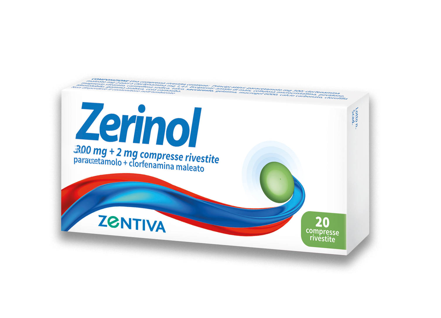 ZERINOL*20CPR RIV 300MG+2MG - farmaciabianca.it