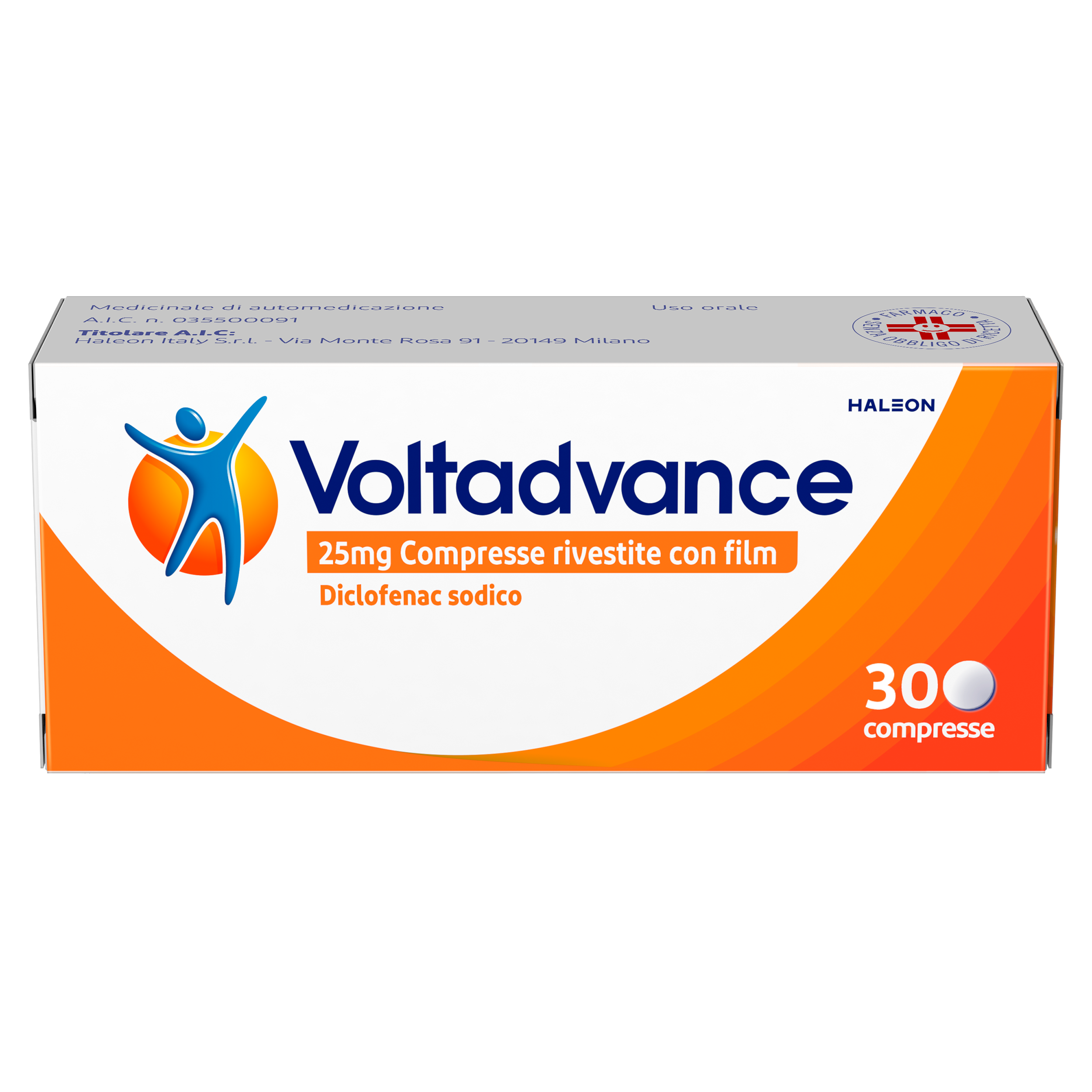 VOLTADVANCE*30CPR RIV 25MG - farmaciabianca.it