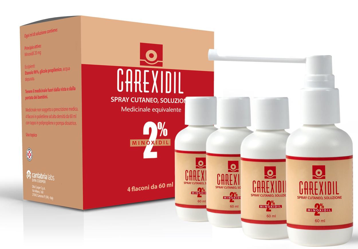 CAREXIDIL*4FL SOLUZ CUT 60ML2% - farmaciabianca.it