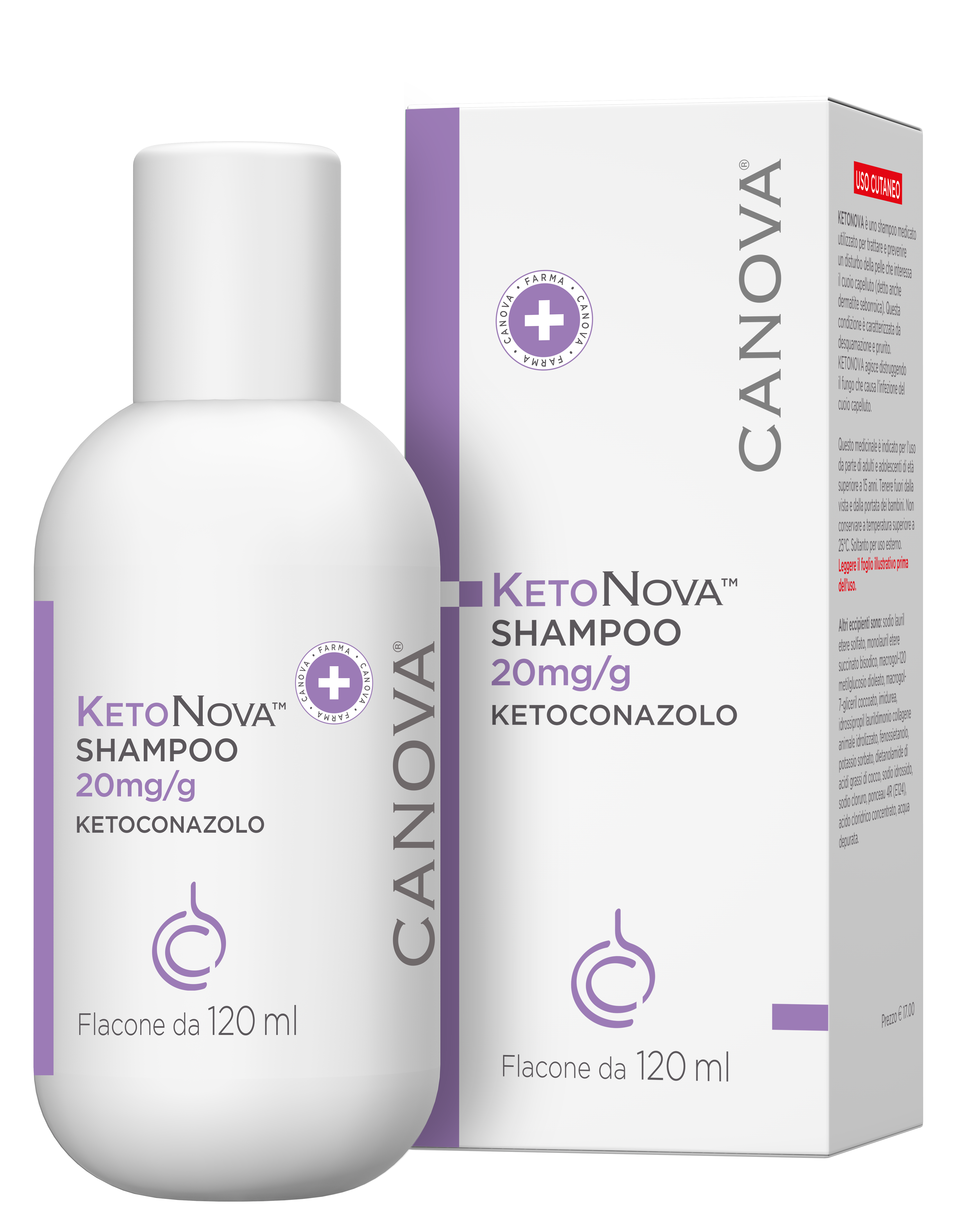KETONOVA*SHAMPOO 120ML 20MG/G - farmaciabianca.it