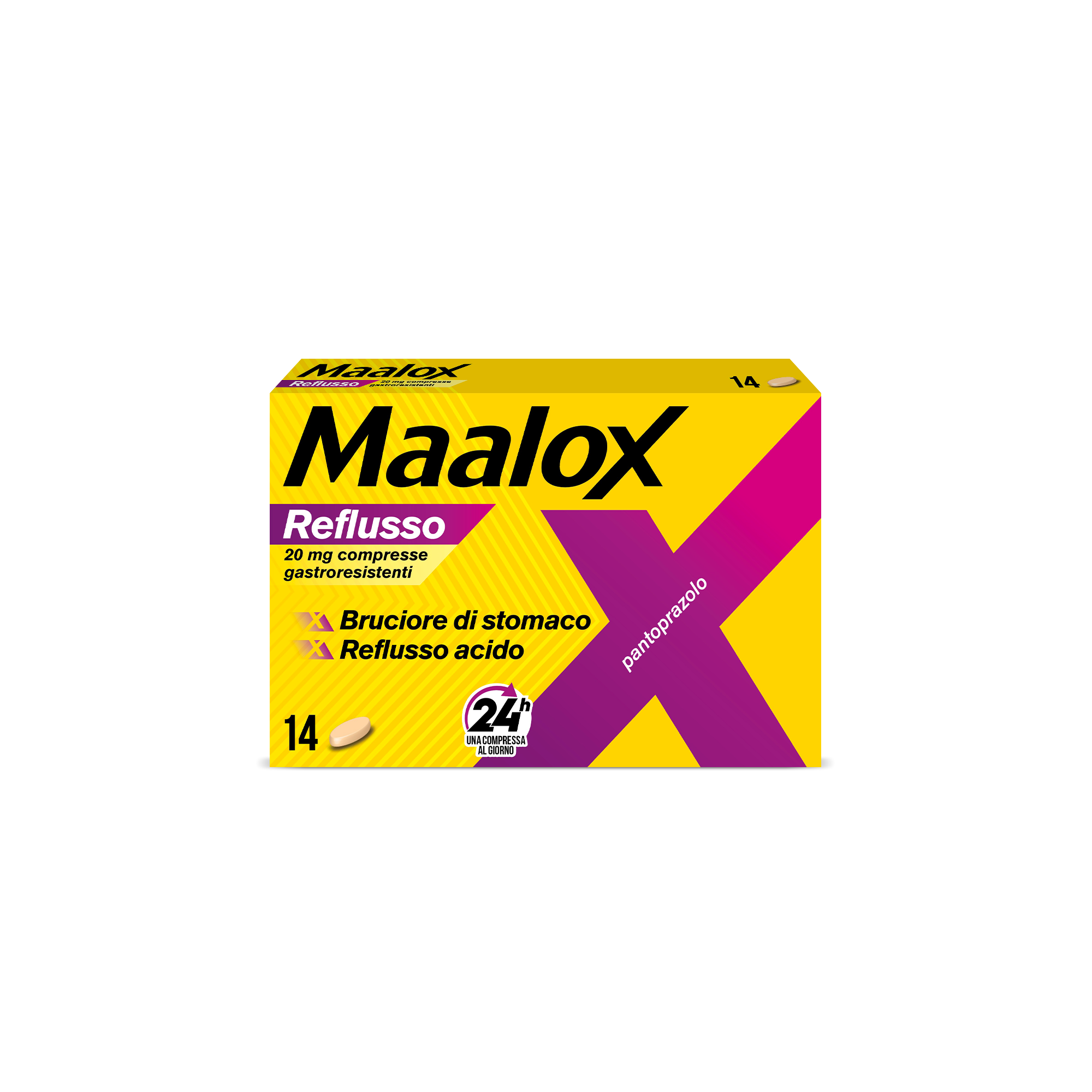 MAALOX REFLUSSO*14CPR 20MG - farmaciabianca.it
