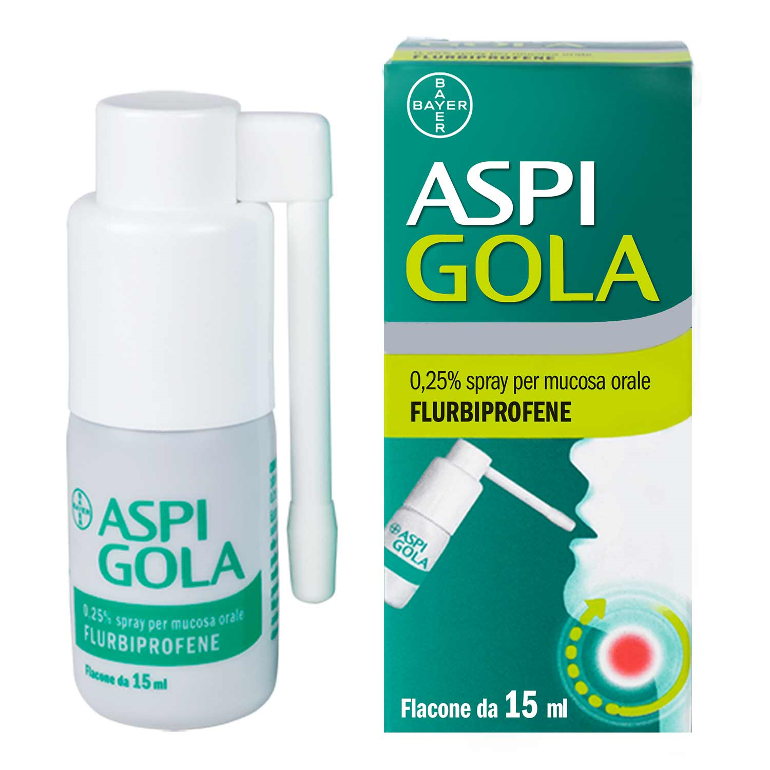 ASPI GOLA*OS SPRAY 15ML 0,25% - farmaciabianca.it