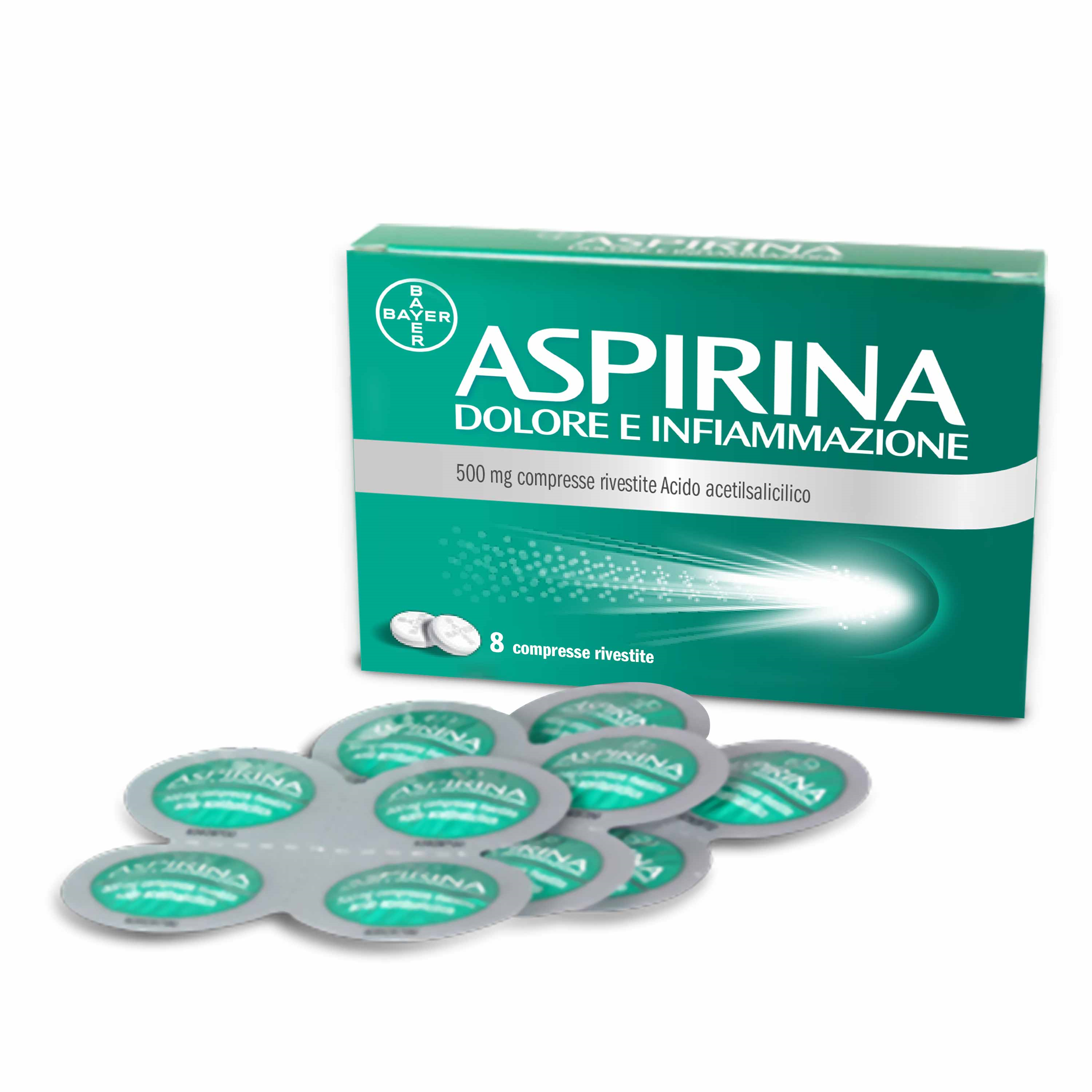 ASPIRINA DOLORE INF*8CPR 500MG - farmaciabianca.it