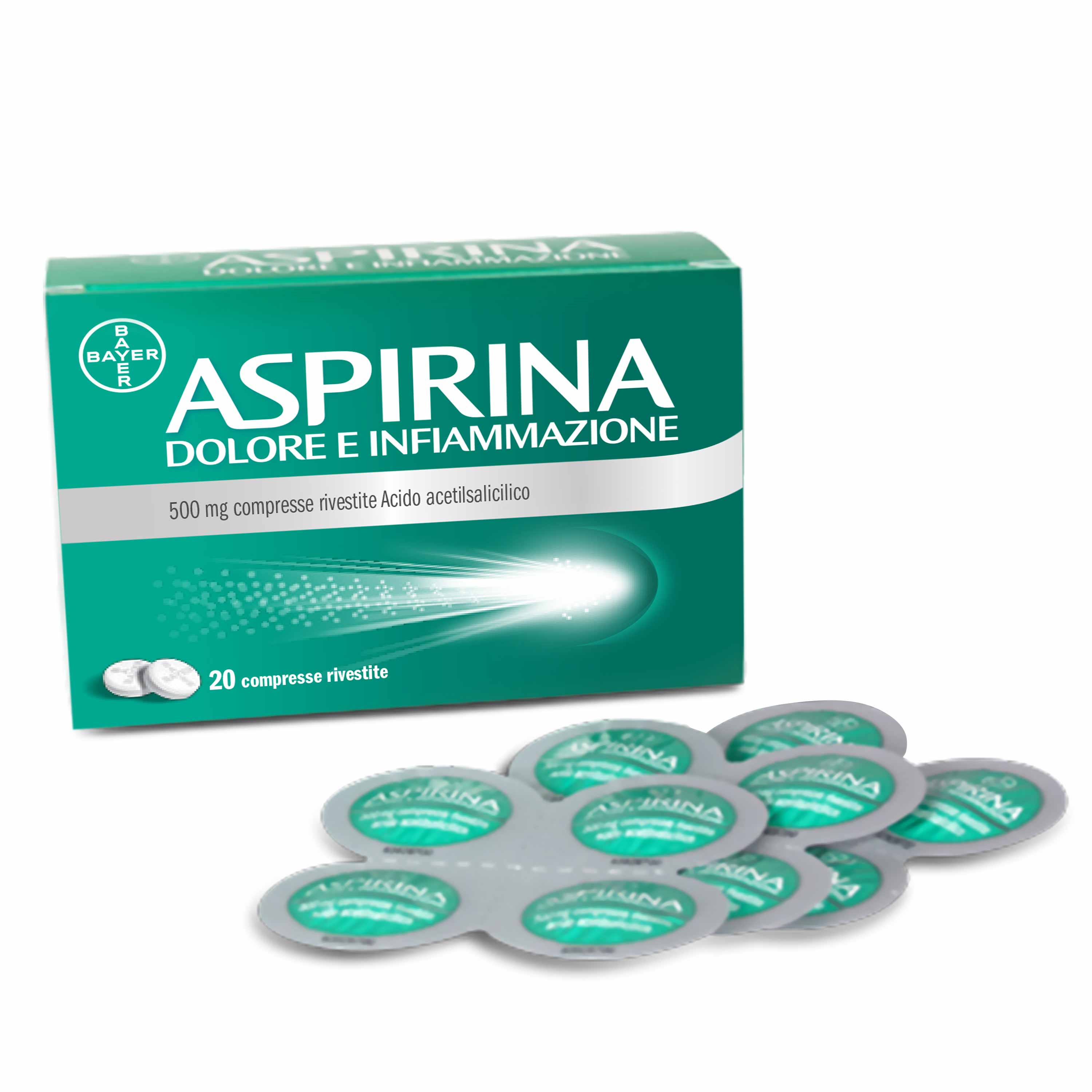 ASPIRINA DOLORE INF*20CPR500MG - farmaciabianca.it