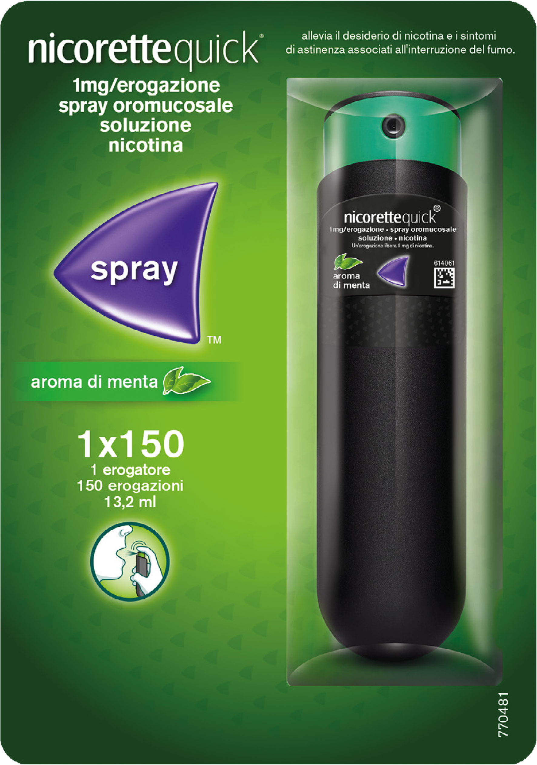 NICORETTEQUICK*SPRAY 1FL 150D - farmaciabianca.it