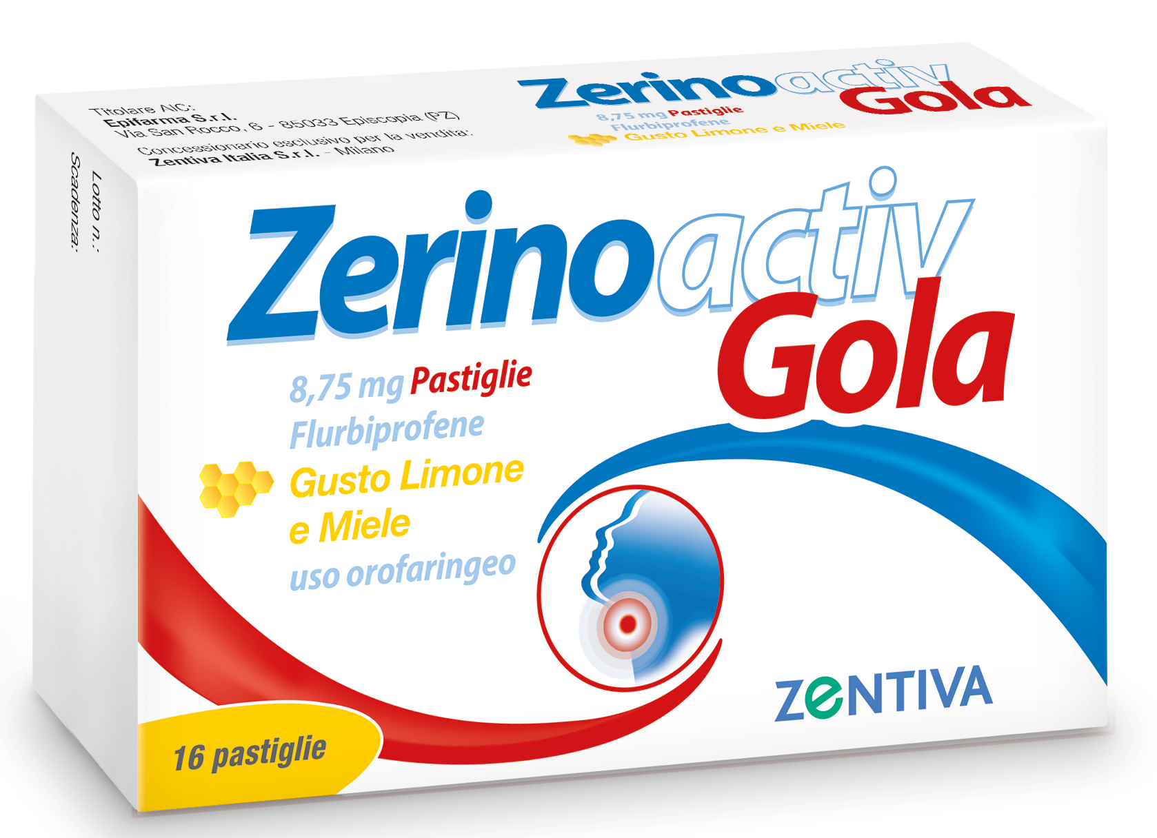ZERINOACTIV GOLA*16PASTL LIM M - farmaciabianca.it