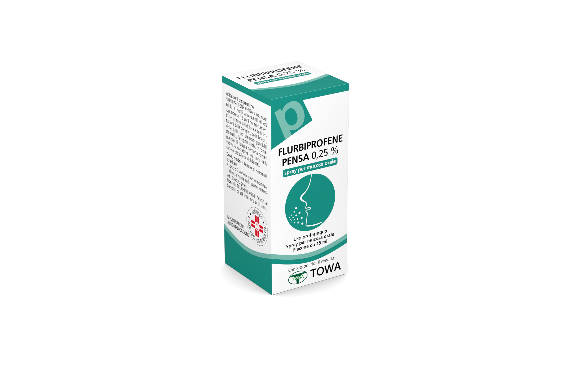 FLURBIPROFENE PE*OS SPRAY 15ML - farmaciabianca.it