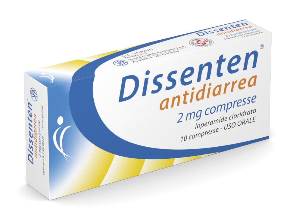 DISSENTEN ANTIDIARREA*10CPR2MG - farmaciabianca.it