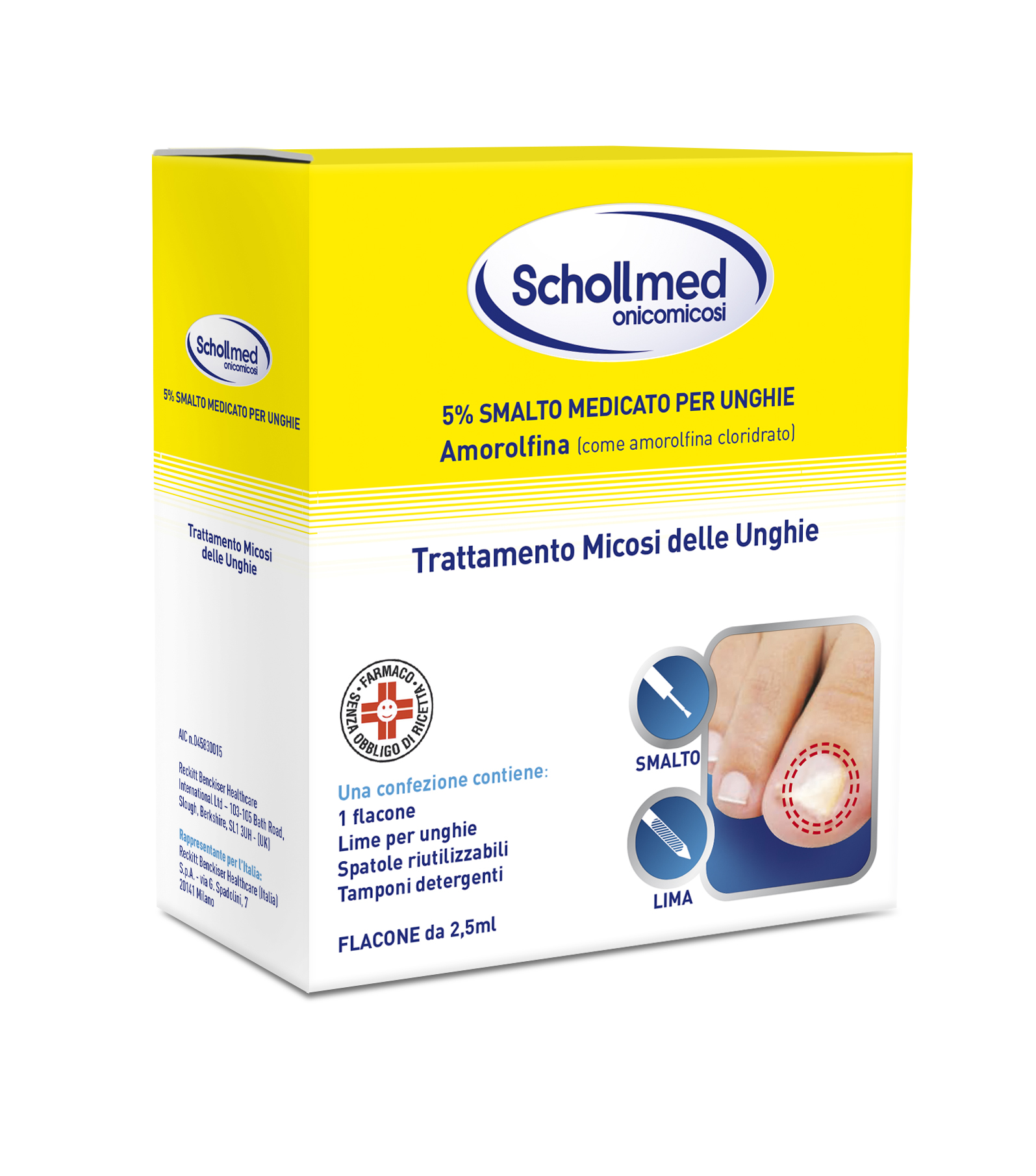 SCHOLLMED ONICOMICOSI*2,5ML 5% - farmaciabianca.it