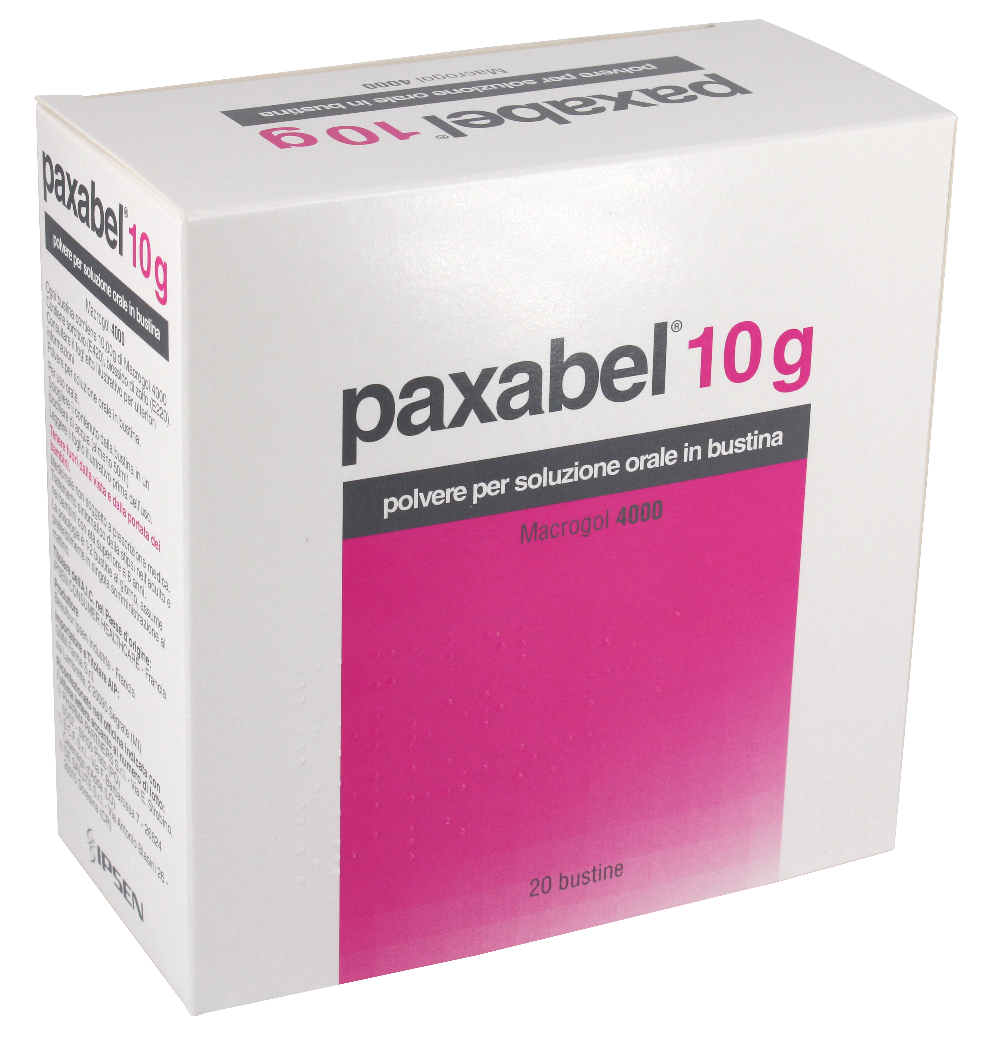 PAXABEL*OS POLV 20BUST 10G - farmaciabianca.it
