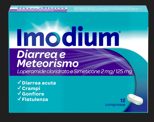 IMODIUM DIARREA E METEOR*12CPR - farmaciabianca.it