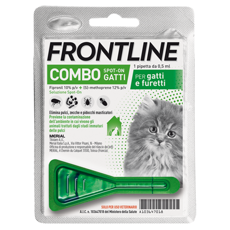 FRONTLINE COMBO*1PIP GATTI/FUR - farmaciabianca.it