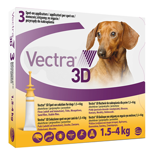 VECTRA 3D*3PIP 1,5-4KG GIALLO - farmaciabianca.it
