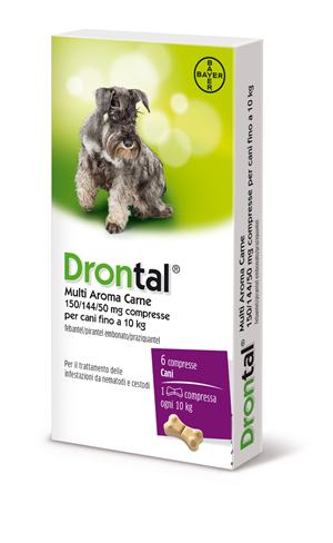 DRONTAL MULTI AR CARNE*6CPR - farmaciabianca.it